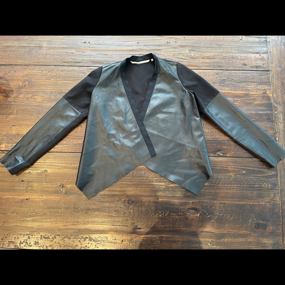 Twelfth Street by Cynthia Vincent Leather Jacket - Picture 1 of 8